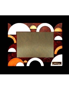 PLACA HOMENAJE DISEÑO 25 X 21 CM