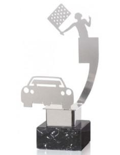 (264) TROFEO SOLDART AUTOMOVILISMO 22 cm