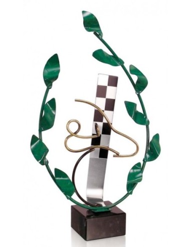 (264) TROFEO SOLDART AUTOMOVILISMO 30 cm