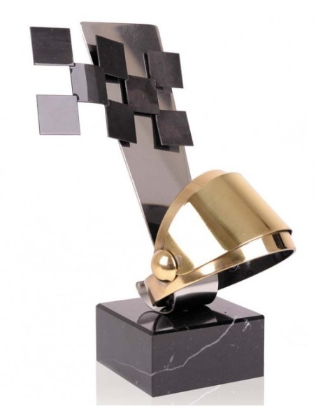 (264) TROFEO SOLDART AUTOMOVILISMO 19 cm