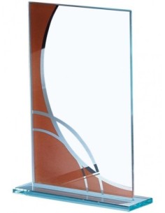 (213) TROFEO CRISTAL 19 cm