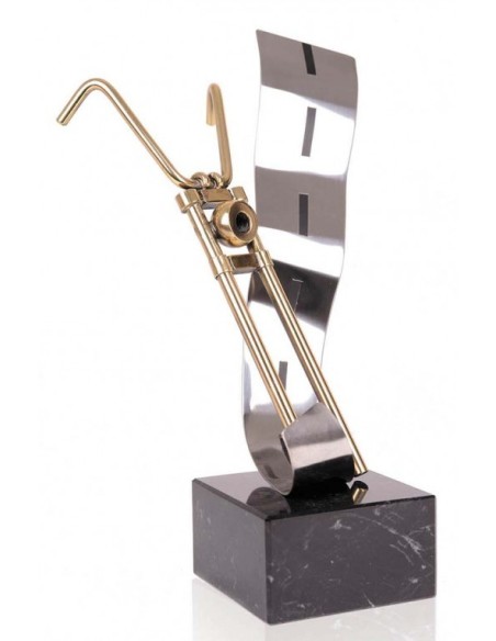(264) TROFEO SOLDART MOTOCICLISMO 21 cm