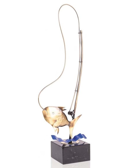 (268) TROFEO SOLDART PESCA 36 cm