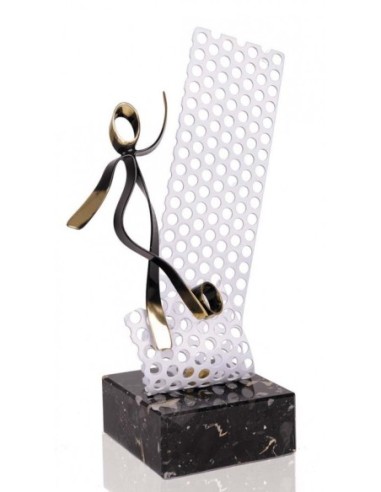 (269) TROFEO SOLDART FUTBOL 20 cm