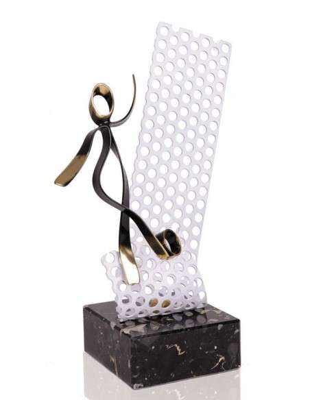 (269) TROFEO SOLDART FUTBOL 20 cm