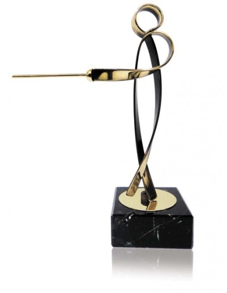 (271) TROFEO SOLDART ESGRIMA 18 cm