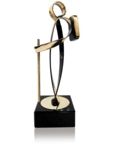 (272) TROFEO SOLDART ESCURSIONISMO 18 cm