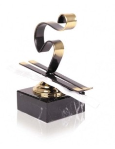 (272) TROFEO SOLDART ESQUI 14 cm