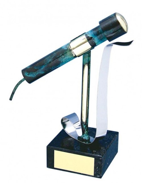 (275) TROFEO SOLDART MÚSICA/CANTO 21 cm
