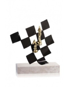 (276) TROFEO SOLDART AJEDREZ 18 cm