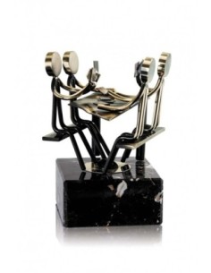 (276) TROFEO SOLDART CARTAS 12 cm
