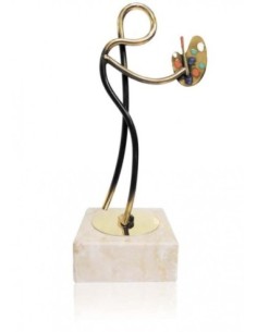 (276) TROFEO SOLDART PINTURA 20 cm