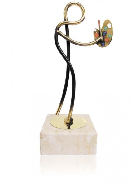 (276) TROFEO SOLDART PINTURA 20 cm