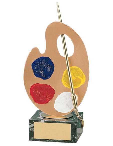 (276) TROFEO SOLDART PINTURA 21 cm