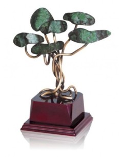 (278) TROFEO SOLDART OLIVO 24 cm
