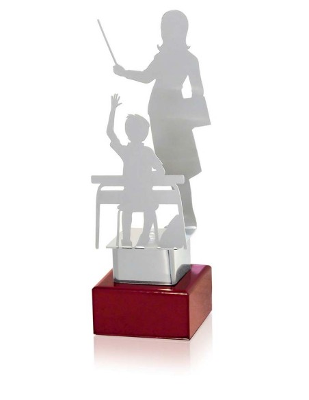 (279) TROFEO SOLDART MAESTRA 22 cm