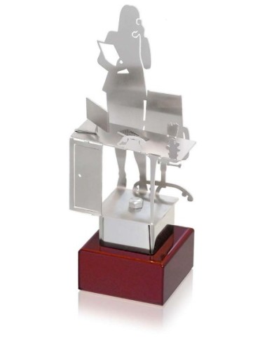 (279) TROFEO SOLDART OFICINISTA 22 cm