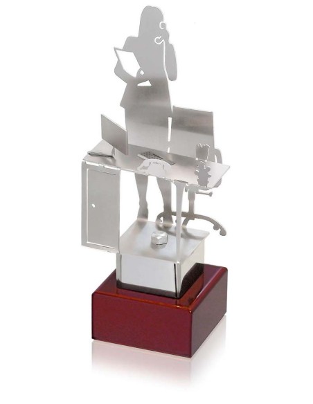 (279) TROFEO SOLDART OFICINISTA 22 cm