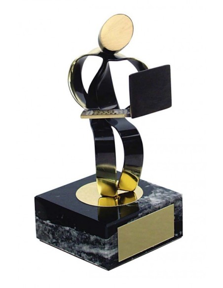 (279) TROFEO SOLDART OFICINISTA 15 cm