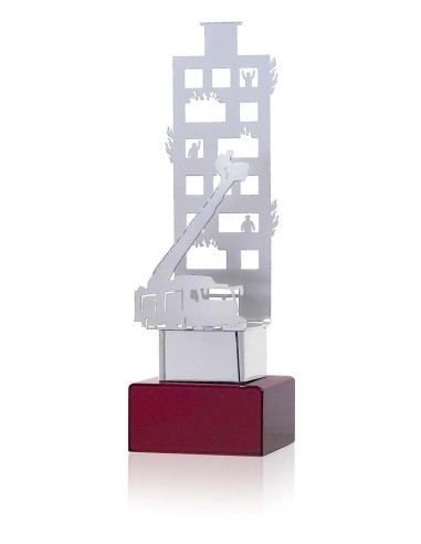 (280) TROFEO SOLDART BOMBERO 22 cm