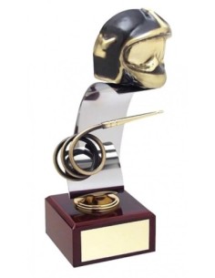 (280) TROFEO SOLDART BOMBERO 18 cm
