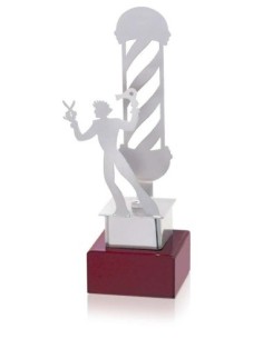 (283) TROFEO SOLDART BARBERO 22 cm