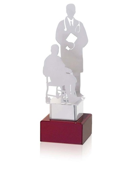 (284) TROFEO SOLDART BARBERO 22 cm