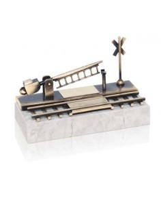 (284) TROFEO SOLDART FERROVIARIO 9 cm
