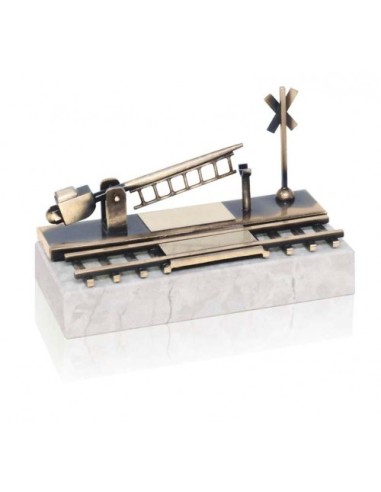 (284) TROFEO SOLDART FERROVIARIO 9 cm