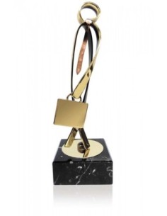 (286) TROFEO SOLDART EJECUTIVO 18 cm