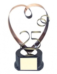 (288) TROFEO SOLDART ANIVERSARIO & BODA 19 cm
