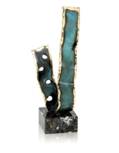 (294) TROFEO SOLDART ALEGORICO 26 cm