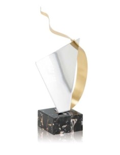 (294) TROFEO SOLDART ALEGORICO 26 cm
