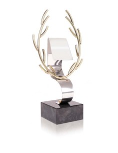 (294) TROFEO SOLDART ALEGORICO 26 cm