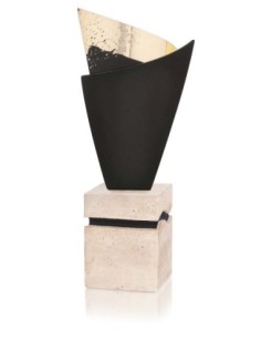 (296) TROFEO SOLDART ALEGORICO 22 cm