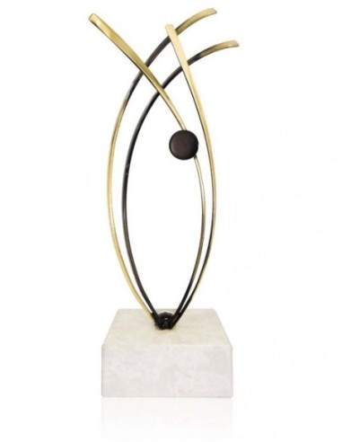 (297) TROFEO SOLDART ALEGORICO 27 cm
