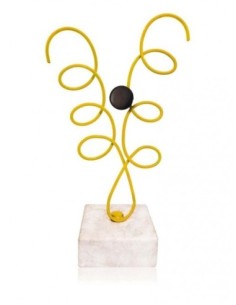 (297) TROFEO SOLDART ALEGORICO 21 cm