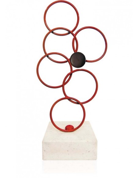 (297) TROFEO SOLDART ALEGORICO 20 cm