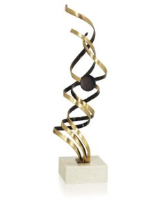 (297) TROFEO SOLDART ALEGORICO 27 cm