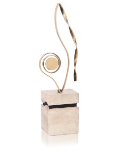 (297) TROFEO SOLDART ALEGORICO 28 cm