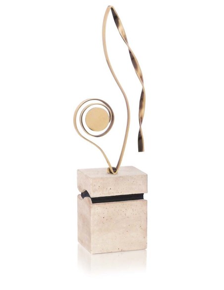 (297) TROFEO SOLDART ALEGORICO 28 cm
