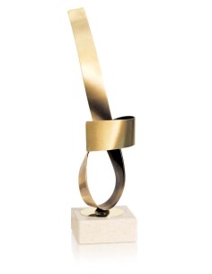 (297) TROFEO SOLDART ALEGORICO 26 cm