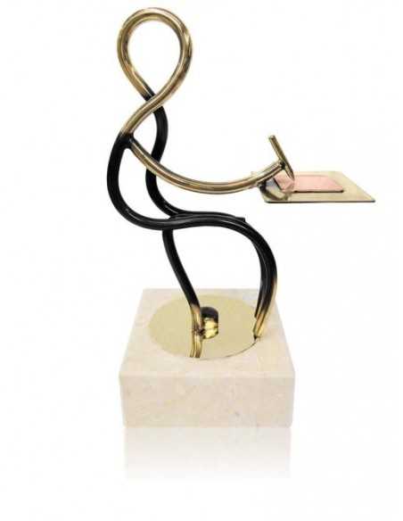 (301) TROFEO SOLDART LITERATURA 17 cm