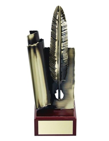 (301) TROFEO SOLDART LITERATURA 23 cm