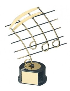 (302) TROFEO SOLDART MUSICA 23 cm