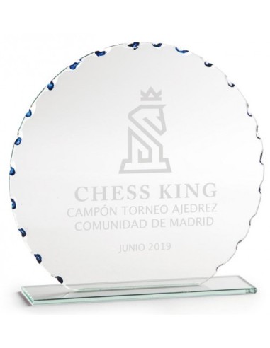 TROFEO CRISTAL 15,5*16