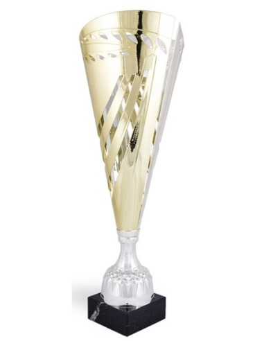 TROFEO LINEA STAR DISEÑO METAL.