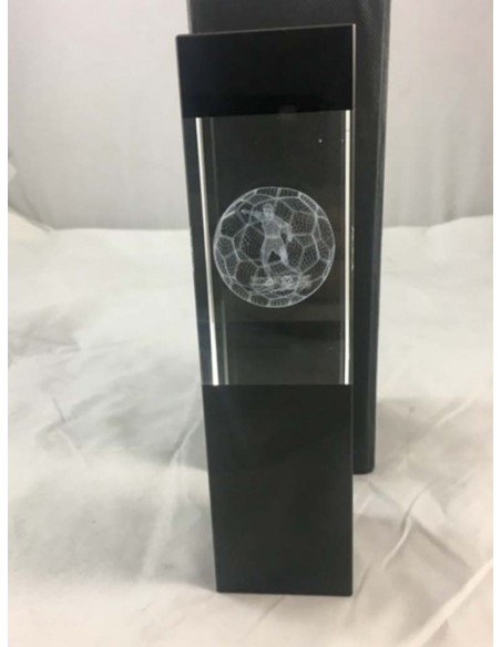 TROFEO CRISTAL OPTICO FUTBOL