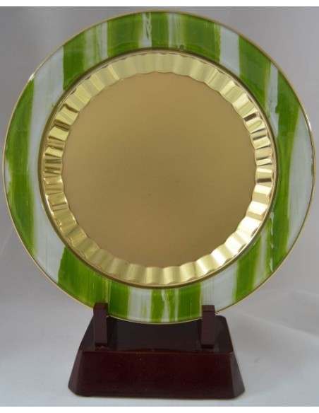 PLATO CON DETALLE CRISTAL