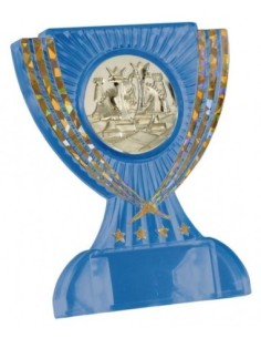 (222) TROFEO PORTADISCOS ABS 14 cm